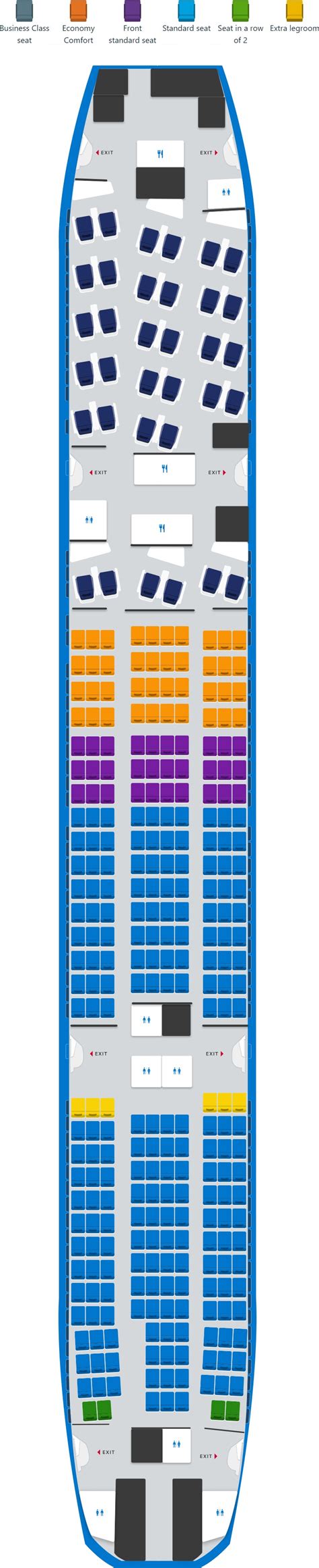 klm flight 612 seating chart.